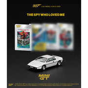 Mini GT Lotus Esprit S1 The Spy Who Loved Me English Blister Packaging