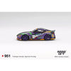 Mini GT MGT00951-BL 1/64 Toyota GR Supra KUHL 2021 D1GP Evangelion Racing