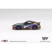Mini GT MGT00951-BL 1/64 Toyota GR Supra KUHL 2021 D1GP Evangelion Racing