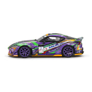 Mini GT MGT00951-BL 1/64 Toyota GR Supra KUHL 2021 D1GP Evangelion Racing