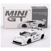 Mini GT MGT00966-L 1/64 Lamborghini Countach LB-WORKS White 2024 Tokyo Auto Salon