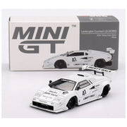 Mini GT MGT00966-L 1/64 Lamborghini Countach LB-WORKS White 2024 Tokyo Auto Salon