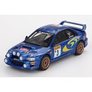Mini GT MGT00975-L Subaru Impreza WRC98 - No.3, Mcrae/Grist - 3rd place, 1998 Rally Monte-Carlo