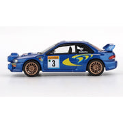 Mini GT 1/64 MGT00975-L Subaru Impreza WRC98 - No.3, Mcrae/Grist - 3rd place, 1998 Rally Monte-Carlo