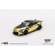 Mini GT MGT00985-R 1/64 Nissan Z VeilSide FZ400 Gold Chrome