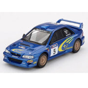 Mini GT MGT00986-L 1/64 Subaru Impreza WRC99 No.5 Richard Burns/Robert Reid 1999 Rally Australia Winner