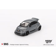 Mini GT MGT00995-R 1/64 Abarth 595 LB-WORKS x Abas Works Grey