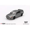 Mini GT 1/64 MGT01024-R Nissan Skyline GT-R NISMO BNR32 CRS Version Dark Metal Gray