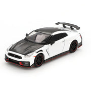 Mini GT MGT01045-R 1/64 Nissan GT-R Nismo 2024 Brilliant White Pearl