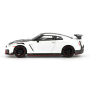 Mini GT MGT01045-R 1/64 Nissan GT-R Nismo 2024 Brilliant White Pearl