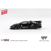 Mini GT MGT01053-L Lamborghini Lb-Silhouette Works Murcielago Gt Evo Black