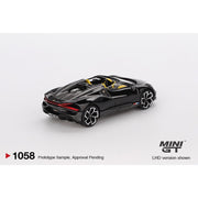 Mini GT MGT01058-L 1/64 Bugatti W16 Mistral Black
