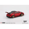 Mini GT MGT01060-R 1/64 Porsche 911 (992) GT3 RS Weissach Package Guards Red