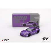 Mini GT MGT01067-R 1/64 Toyota Supra (A80) Top Secret GT-300 Top Secret Purple