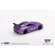 Mini GT MGT01067-R 1/64 Toyota Supra (A80) Top Secret GT-300 Top Secret Purple