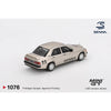 Mini GT MGT01076-BL Mercedes-Benz 190 E 2.3-16 No.11 Ayrton Senna 1984 Nürburgring Race Of Champions With Figure Ayrton Senna Collection