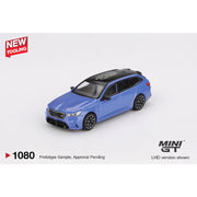 Mini GT MGT01080-R 1/64 BMW M5 Touring G99 Marina Bay Blue Metallic