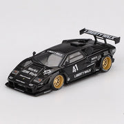 Mini GT MGT01081-L 1/64 Lamborghini Countach LB-Works Black