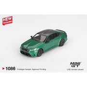 Mini GT MGT01086-R 1/64 BMW M5 G90 Isle Of Man Green Metallic