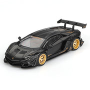 Mini GT MGT01087-R 1/64 LB Works Lamborghini Aventador Limited Edition Matte Black