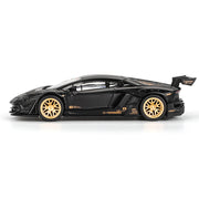 Mini GT MGT01087-R 1/64 LB Works Lamborghini Aventador Limited Edition Matte Black