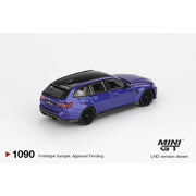 Mini GT MGT01090-R 1/64 BMW M3 Competition Touring Portimao Blue Metallic