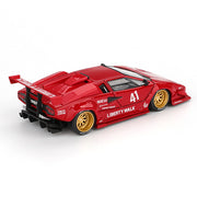 Mini GT MGT01100-L 1/64 Lamborghini Countach LB-WORKS Red