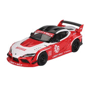 Mini GT MGT01103-L 1/64 LB WORKS Toyota GR Supra Red/White