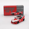 Mini GT MGT01103-L 1/64 LB WORKS Toyota GR Supra Red/White