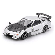 Mini GT MGT01106-R 1/64 Mazda RX-7 RE-Amemiya Silver Metallic 840456311219