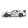 Mini GT MGT01106-R 1/64 Mazda RX-7 RE-Amemiya Silver Metallic 840456311219