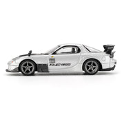 Mini GT MGT01106-R 1/64 Mazda RX-7 RE-Amemiya Silver Metallic 840456311219