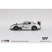 Mini GT MGT01106-R 1/64 Mazda RX-7 RE-Amemiya Silver Metallic