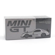 Mini GT MGT01106-R 1/64 Mazda RX-7 RE-Amemiya Silver Metallic 840456311219