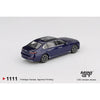 Mini GT MGT01111-R 1/64 BMW i7 xDrive60 Tanzanite Blue Metallic
