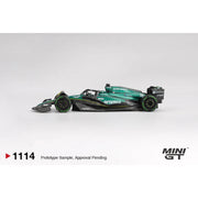 Mini GT MGT01114-L 1/64 Aston Martin AMR24 No.18 Lance Stroll 2024 F1 2024 Canadian GP