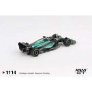 Mini GT MGT01114-L 1/64 Aston Martin AMR24 No.18 Lance Stroll 2024 F1 2024 Canadian GP