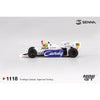 Mini GT MGT01118-BL Toleman TG184 No.19 Ayrton Senna 1984 Monaco Grand Prix 2nd Place