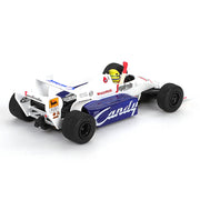 Mini GT MGT01118-BL Toleman TG184 No.19 Ayrton Senna 1984 Monaco Grand Prix 2nd Place