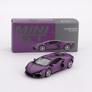 Mini GT MGT01121-R 1/64 Lamborghini Revuelto Viola 30th Matte