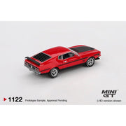 Mini GT MGT01122-L 1/64 Ford Mustang Mach1 1971 Race Red