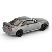 Mini GT MGT01128-R 1/64 Nissan Skyline GT-R Dark Metal Gray (NISMO BCNR33 CRS Version)