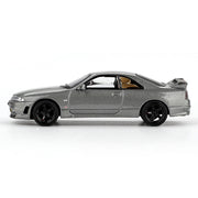 Mini GT MGT01128-R 1/64 Nissan Skyline GT-R Dark Metal Gray (NISMO BCNR33 CRS Version)