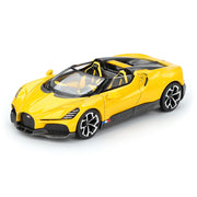 Mini Gt MGT01137-L 1/64 Bugatti W16 Mistral Yellow