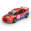 Mini GT MGT01140-L 1/64 Subaru Impreza WRC97 #1 1999 DRM Champion