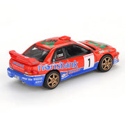 Mini GT MGT01140-L 1/64 Subaru Impreza WRC97 #1 1999 DRM Champion