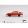 Mini GT MGT01142-R 1/64 Porsche 911 Carrera RS 2.7 Tangerine with Black Livery
