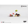 Mini GT MGT01156-BL 1/64 Senna Kart No.2 Ayrton Senna da Silva 1993 Masters of Paris-Bercy