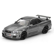 Mini GT MGT01160-R 1/64 Nissan Skyline GT-R Dark Metal Gray NISMO BNR34 CRS Version