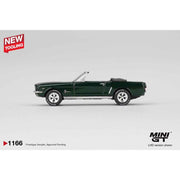 Mini GT MGT01166-L 1/64 Ford Mustang Convertible 1964 Highland Green
